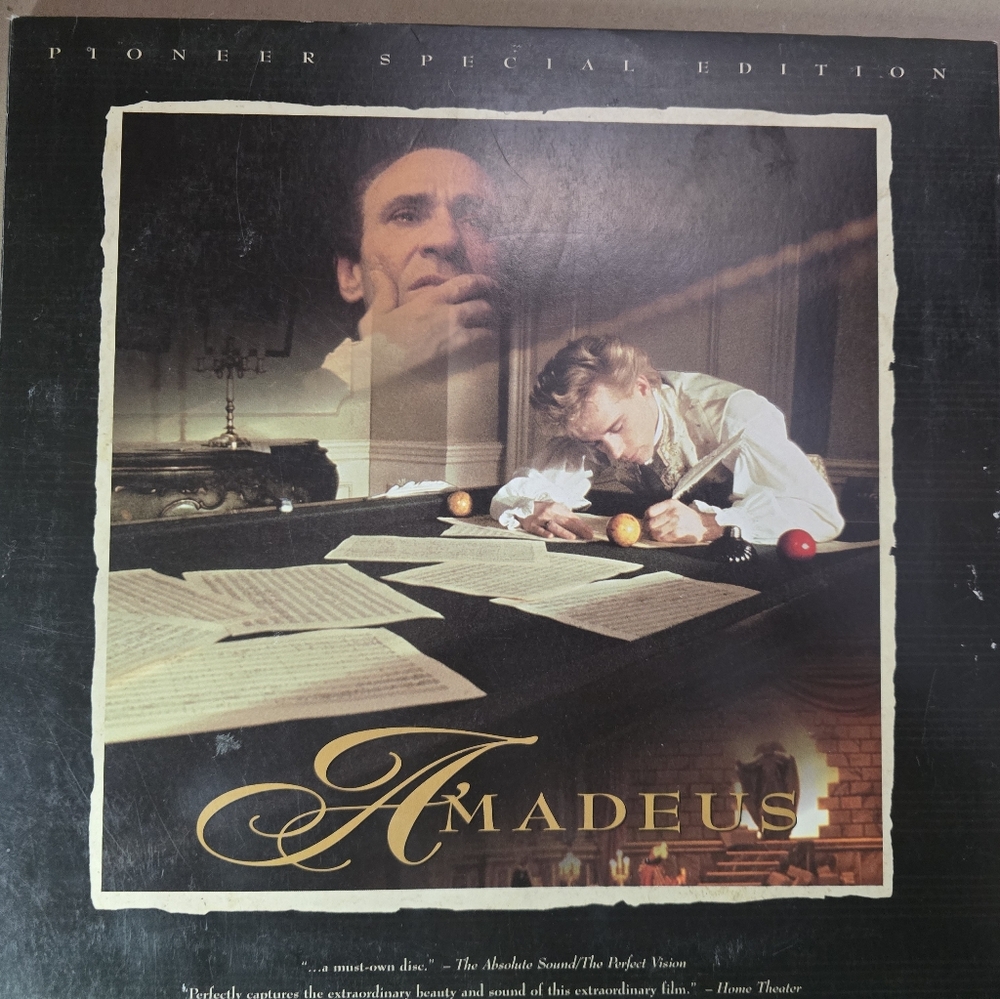 Amadeus Pioneer Special Edition Laserdisc